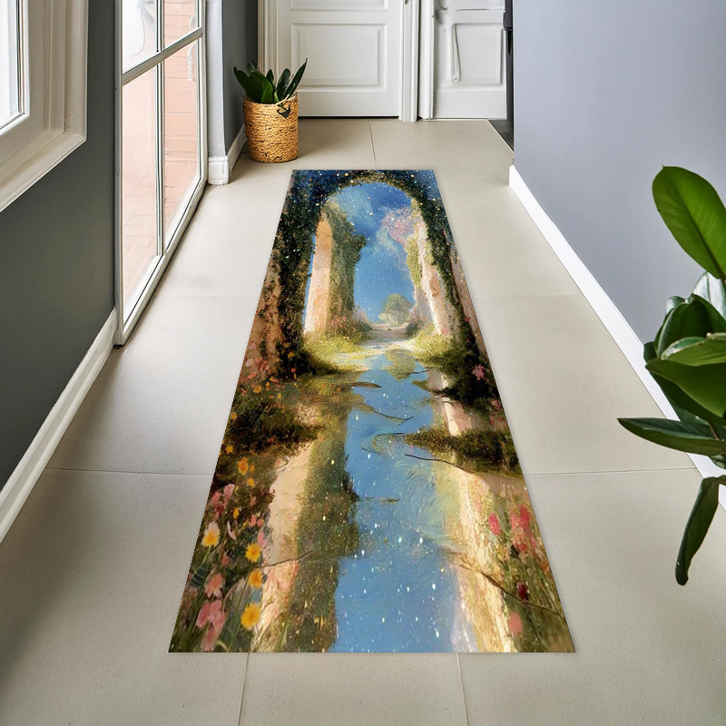 Hall Commercial Printing - Enchanted Fantasy Portal Forest Print Long