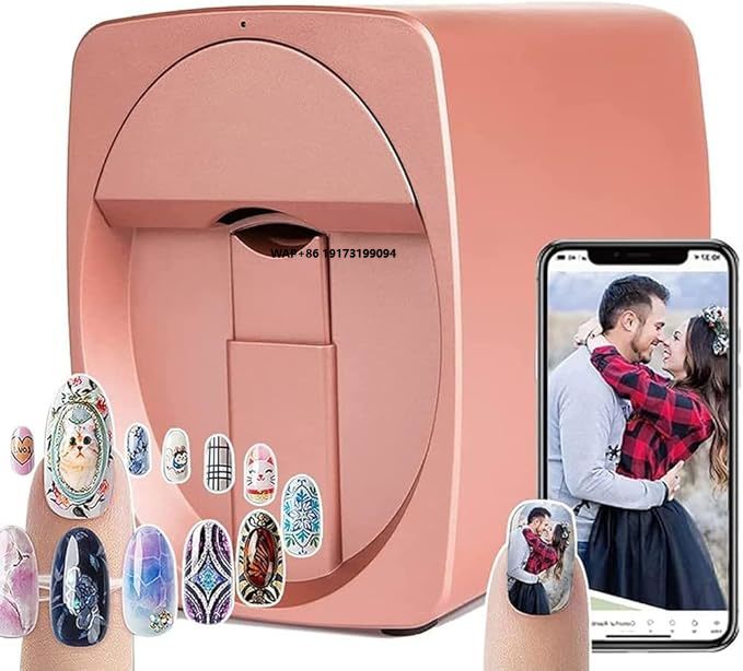 Commercial Nail Printing Machine - 3d Printer for Nails Portable Automatic