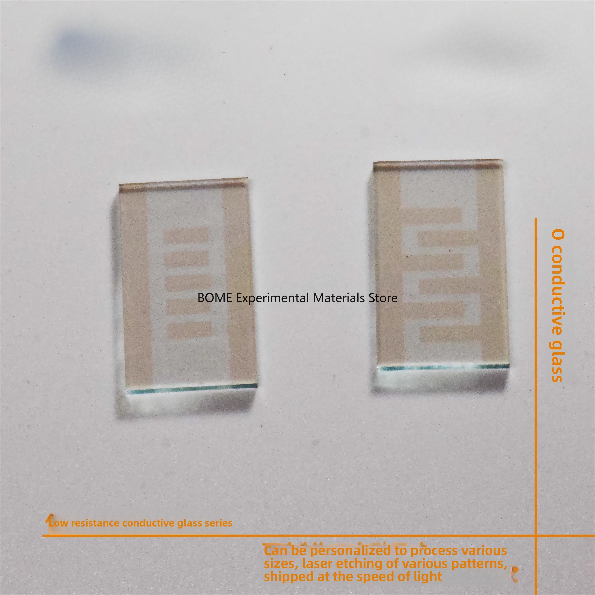 Commercial Glass Printing - ITO FTO Conductive Glass 0.4 0.5