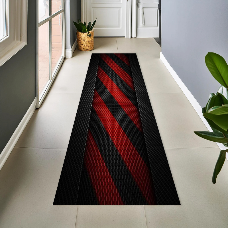 Hall Commercial Printing - Racing Tire Carbon Fiber Red Black