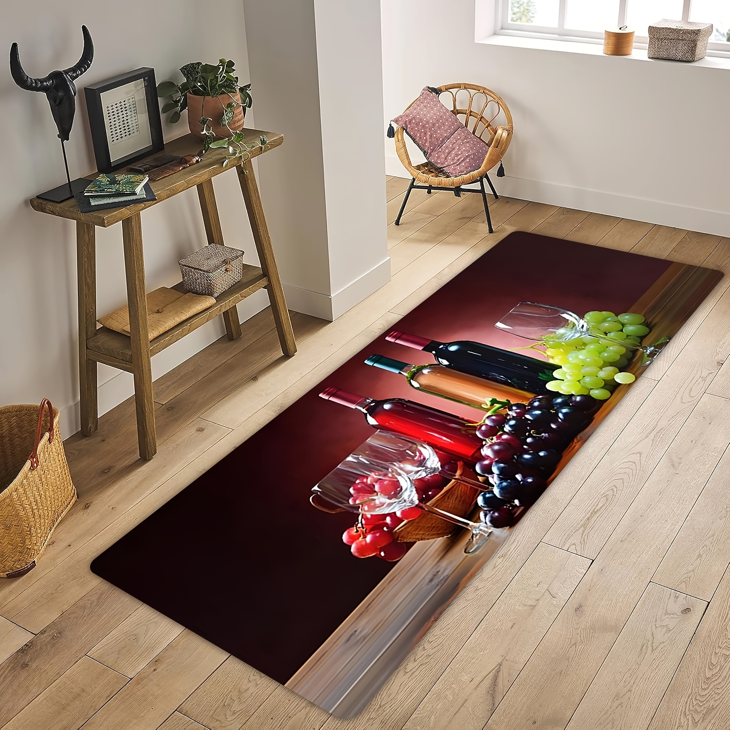 Wine Grape Print Long Runner R - Commercial Printing Supplies Usa ulasan dan harga