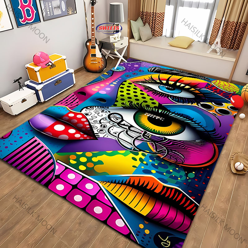 3D HD Printing Pop Art Colorfu - Hall Commercial Printing ulasan dan harga