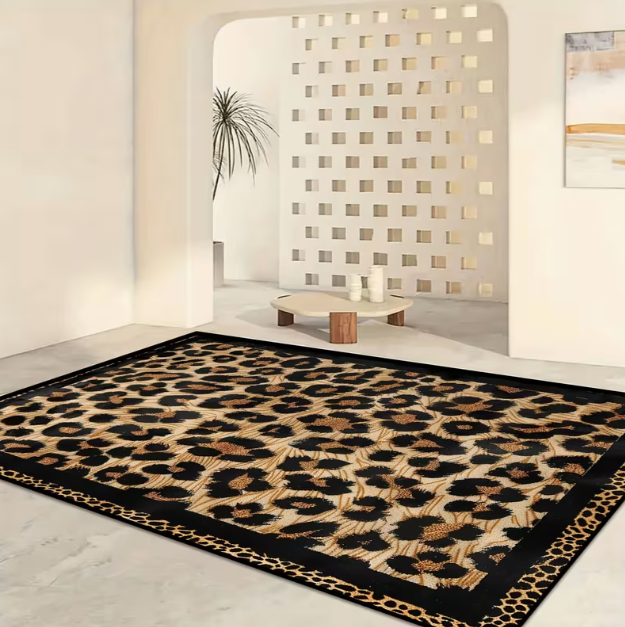 Retro Leopard Print Style Hote - Hall Commercial Printing ulasan dan harga