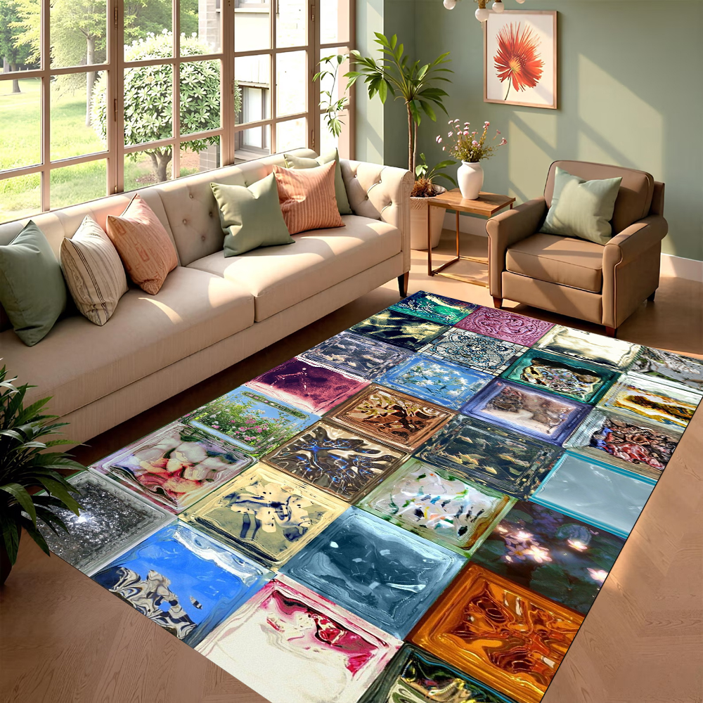 Rural Style Floral Window Prin - Commercial Glass Printing ulasan dan harga