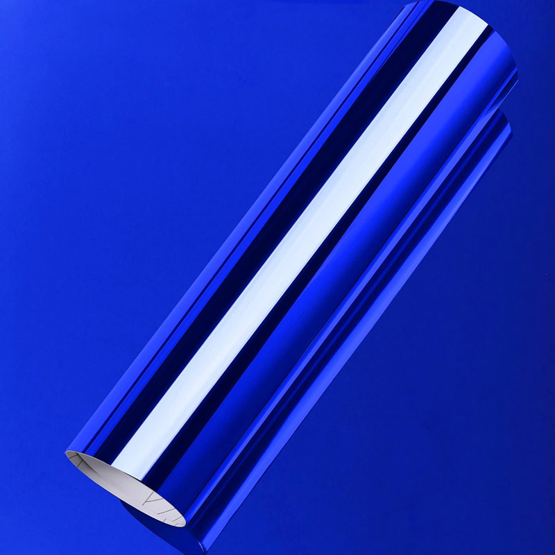Premium Stretchable Blue Chrom - Heat Transfer Vinyl Roll ulasan dan harga