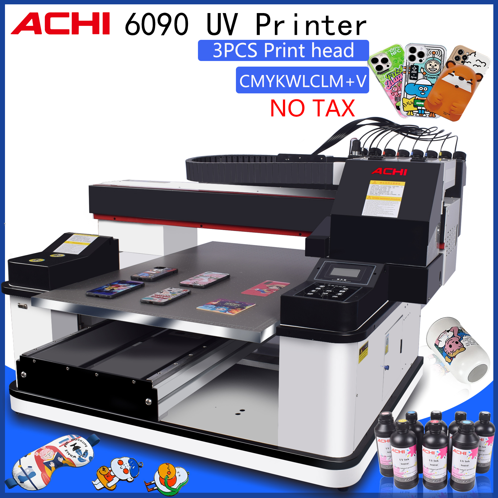 UV Flatbed Printer A1 Size UV  - Commercial Glass Printing ulasan dan harga