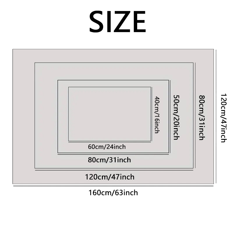 Minimalist Area Rug Mountain L - Hall Commercial Printing ulasan dan harga