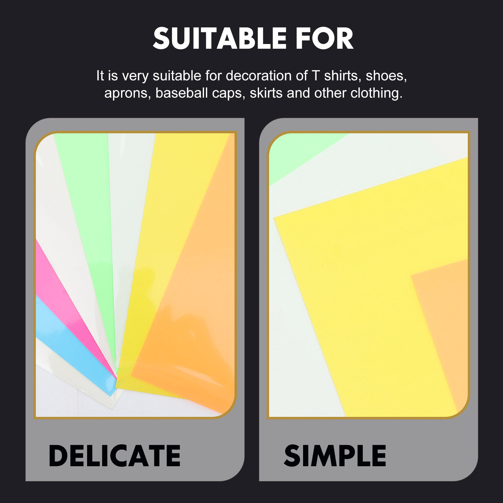 8Pcs PU Heat Transfer Film Rol - Heat Transfer Vinyl Roll ulasan dan harga