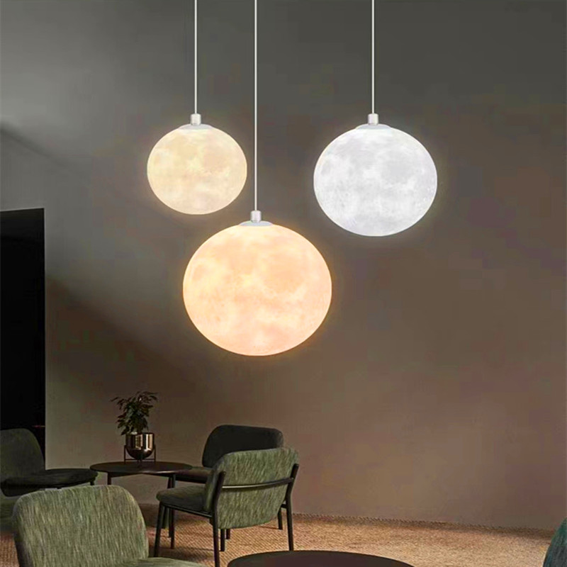 3D Printing Moon Chandelier Si - Hall Commercial Printing ulasan dan harga