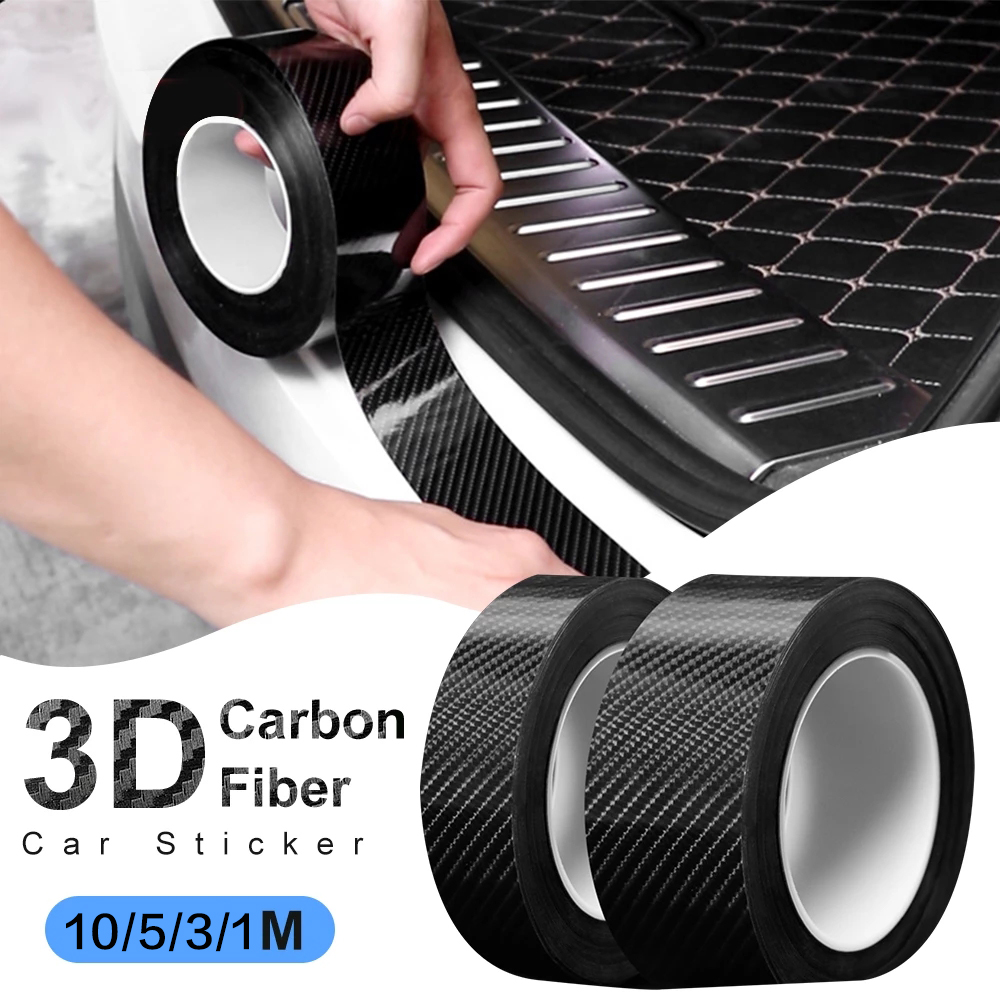 Carbon Fiber Car 3D Tape Stick - Heat Transfer Vinyl Roll ulasan dan harga
